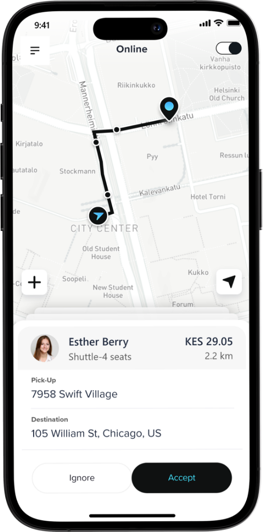 uber clone app development