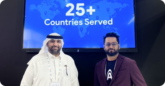 Apptunix team at GITEX Global Dubai 2025.