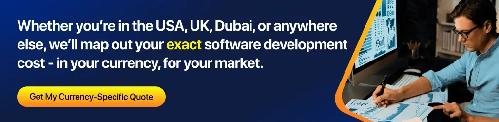 software development cost USA and Dubai