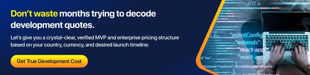 cost to develop software