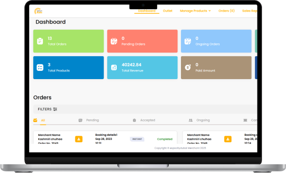 Merchant Panel