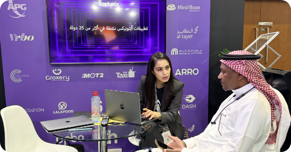 Apptunix team at GITEX Global Dubai 2025.