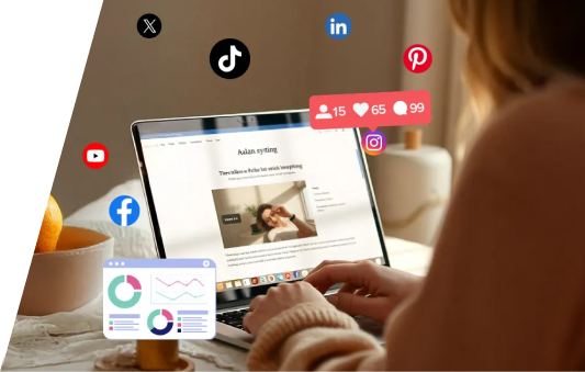 social media application development service