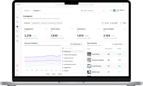 admin panel