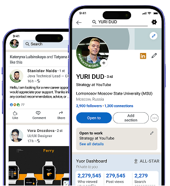 LinkedIn app development