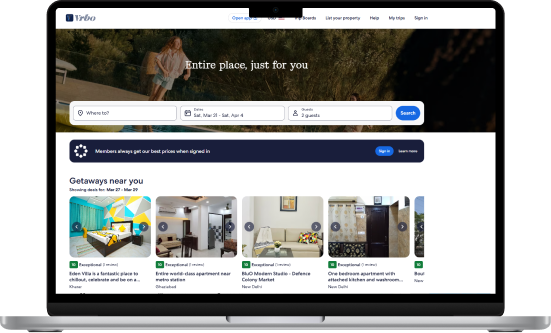 Enterprise travel software development services