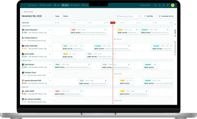 Travel planning app development service