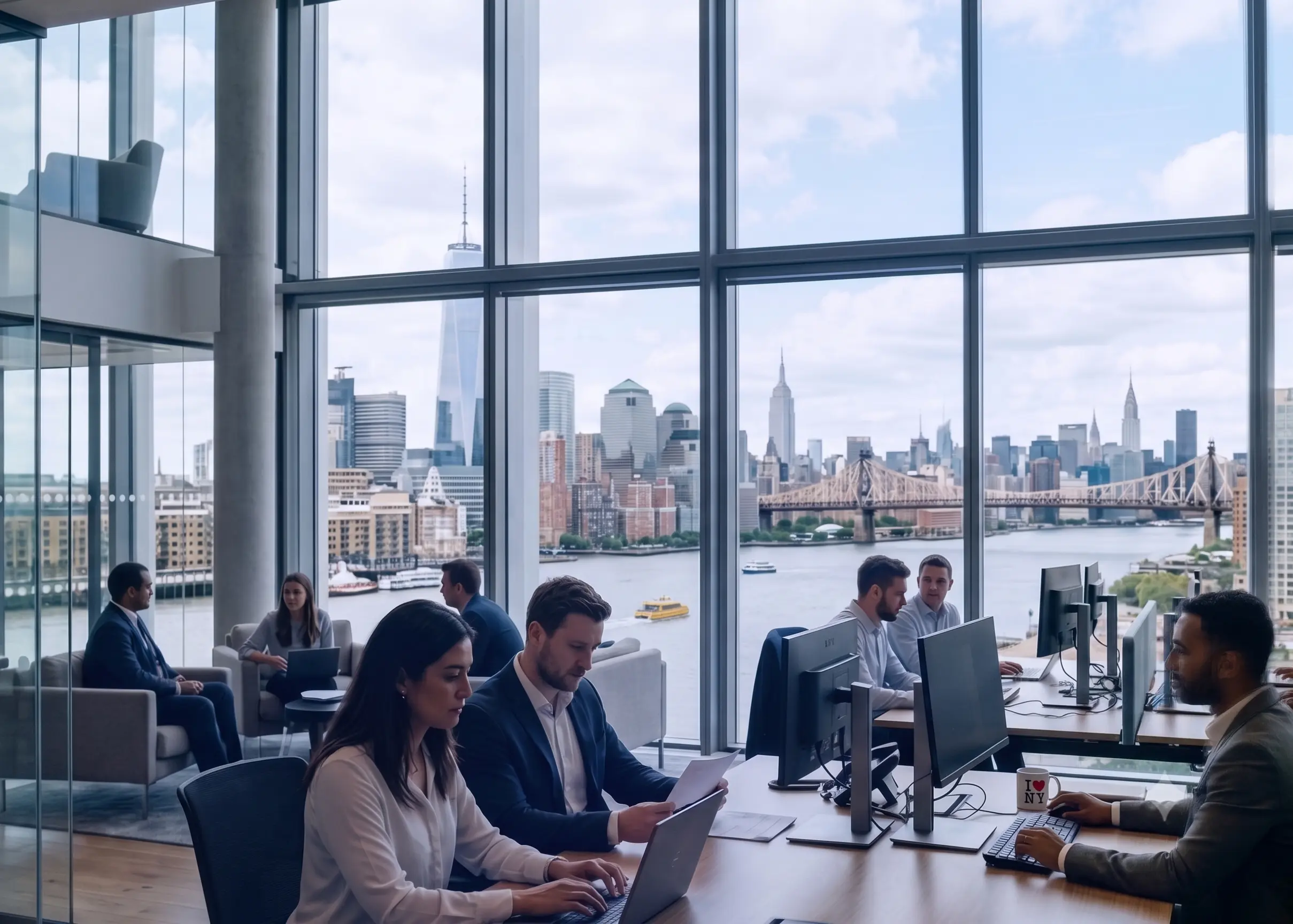 Apptunix enterprise app development team at work