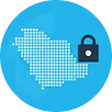 PDPL represents Apptunix-compliant personal data protection in Saudi Arabia.