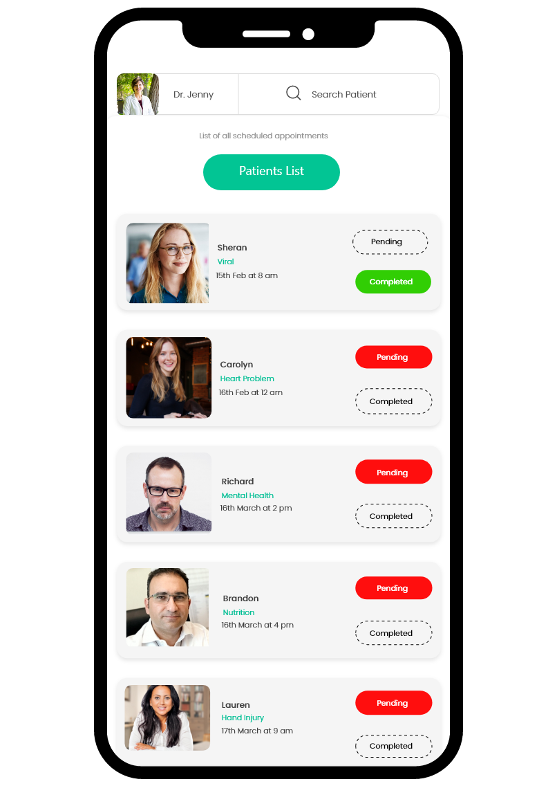 patient booking app revenue