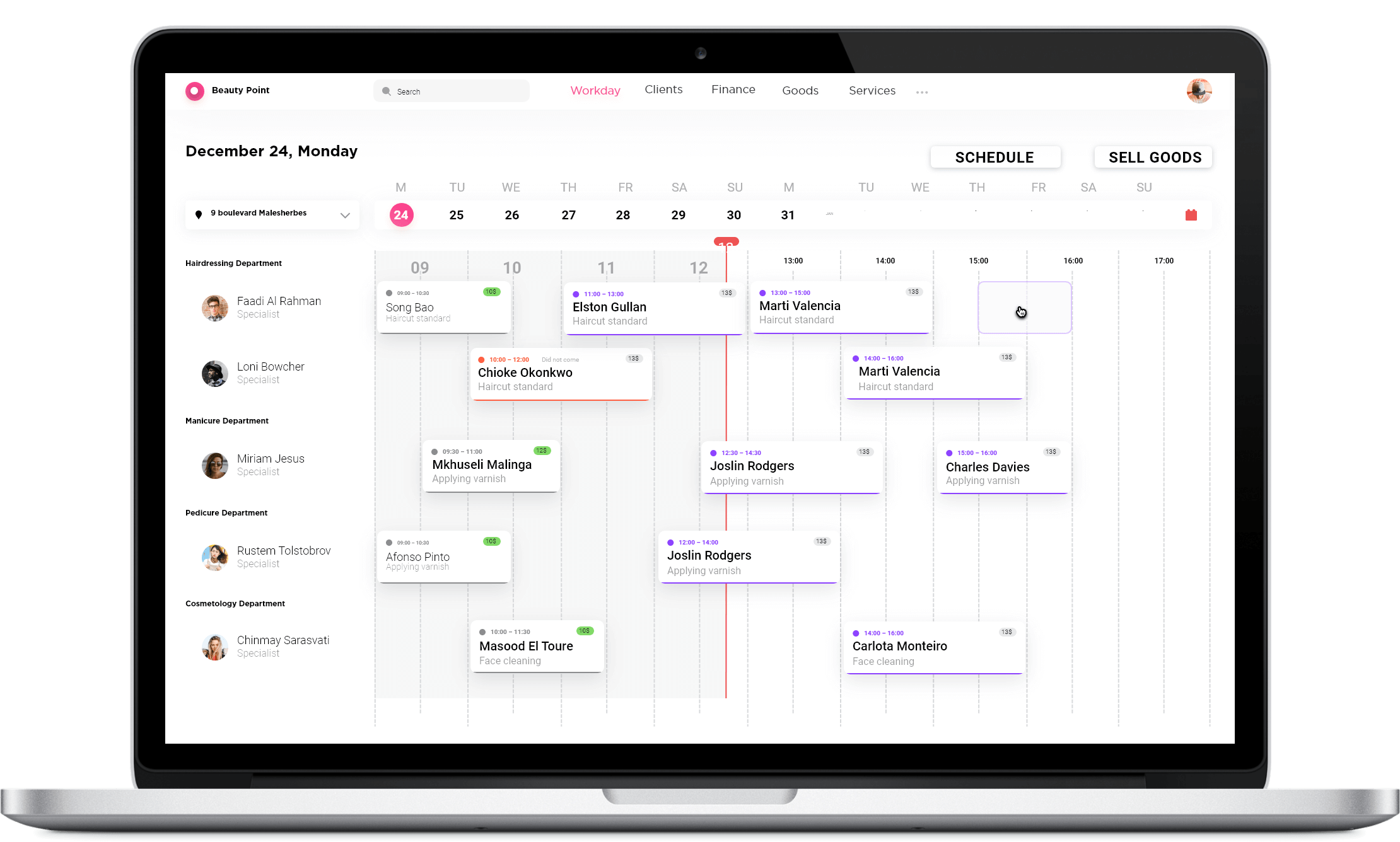 patient booking app revenue