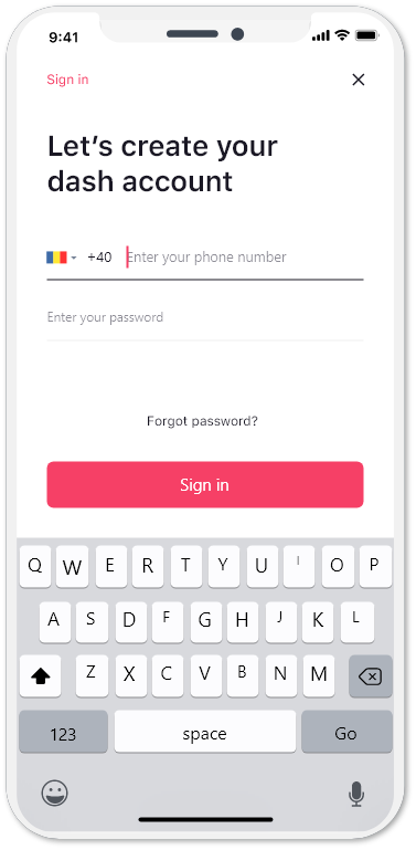 Delivery Agent Onboarding