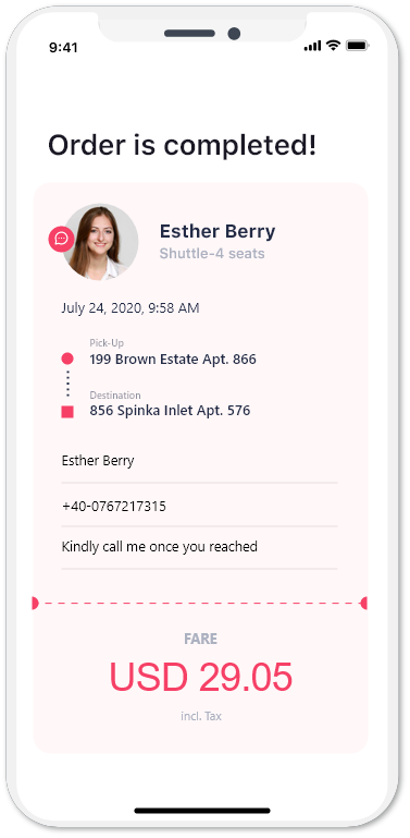 Delivery Status & Details