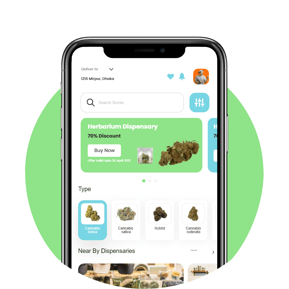 cannabis delivery app
