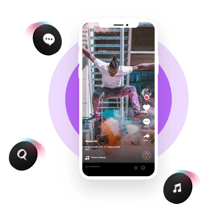 Tiktok clone app