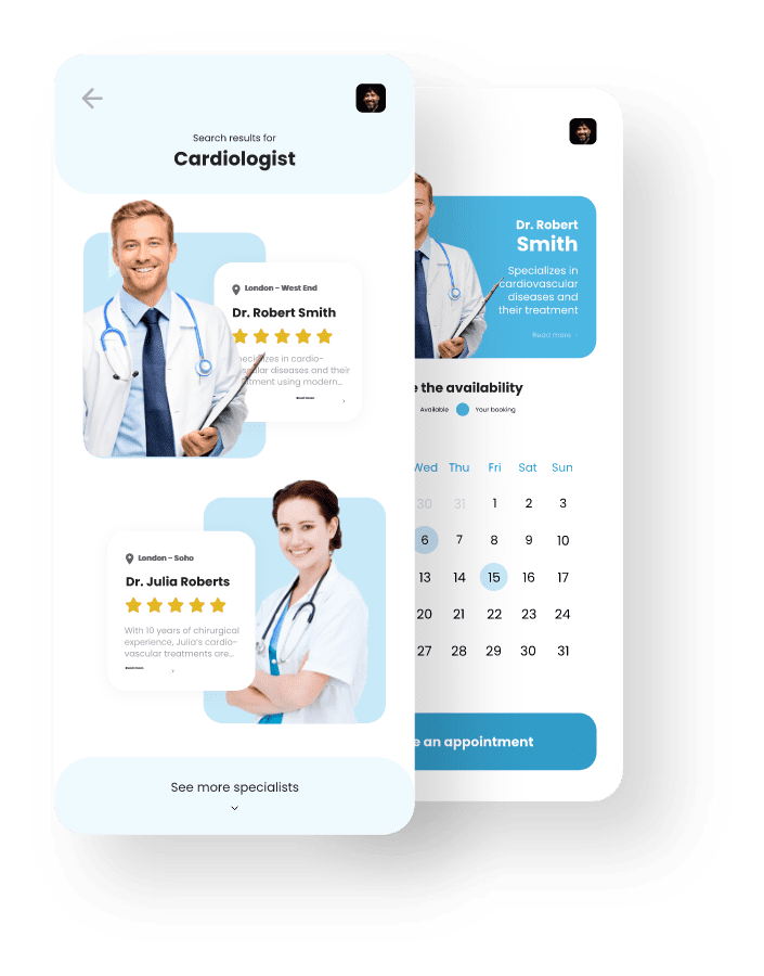 patient booking app revenue