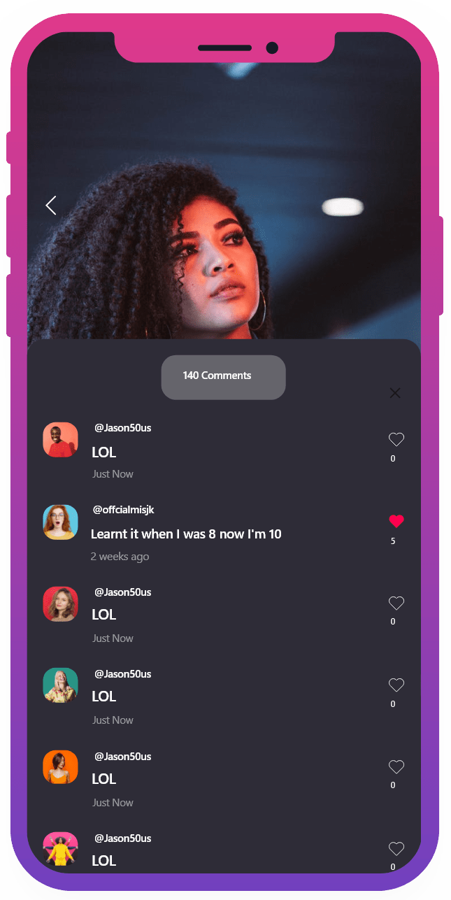 Commenting and Hearts