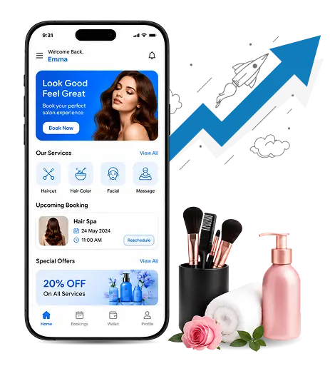 Beauty Salon App Development Ride