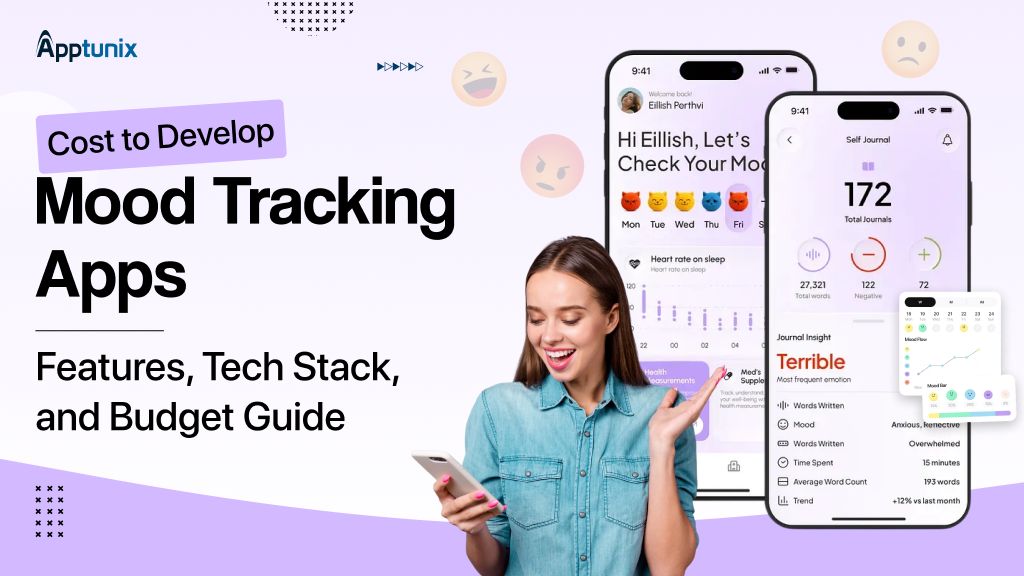 cost to develop mood tracking app