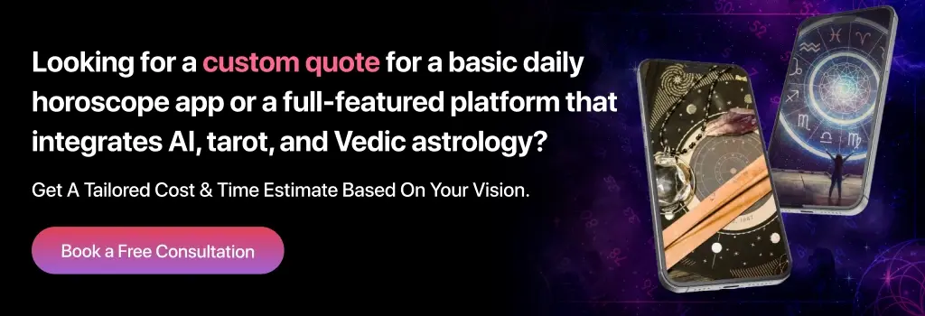 astrology app development cost