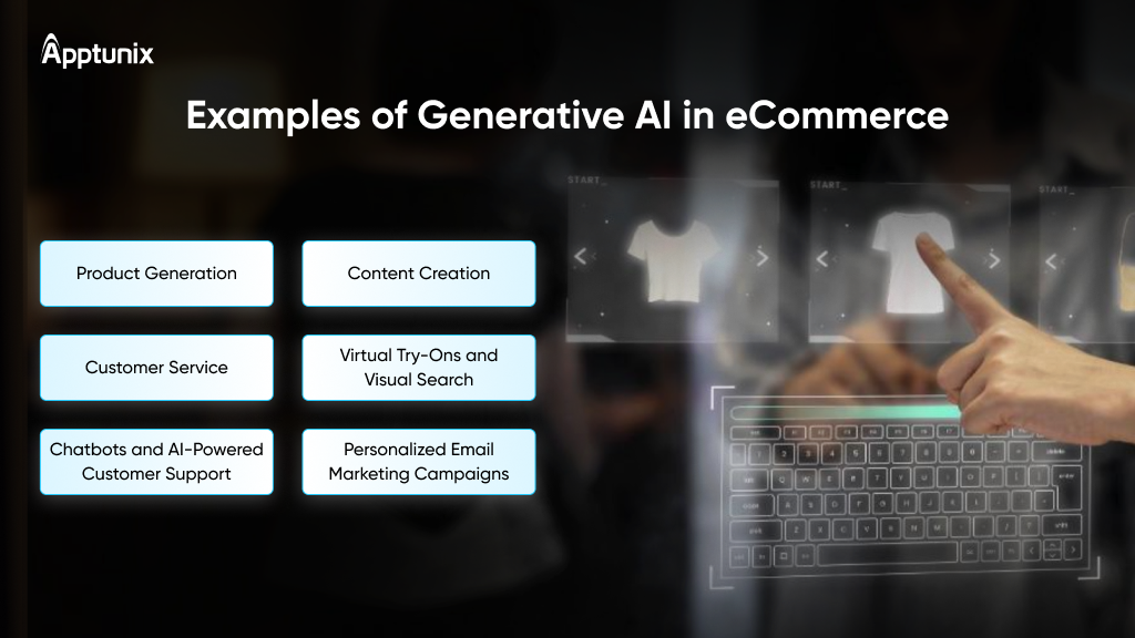 top examples of generative AI in eCommerce