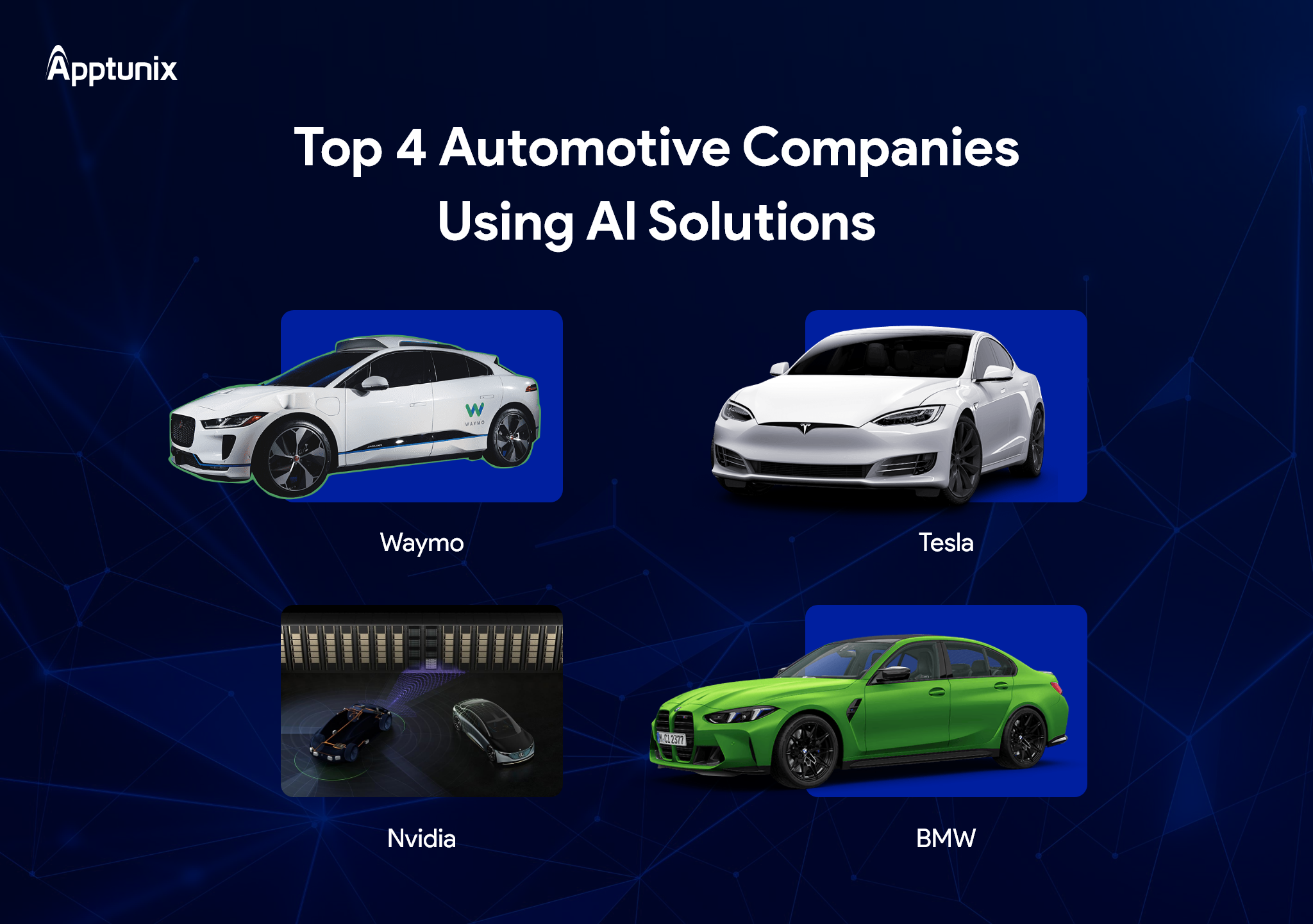 Car Companies using AI development solution