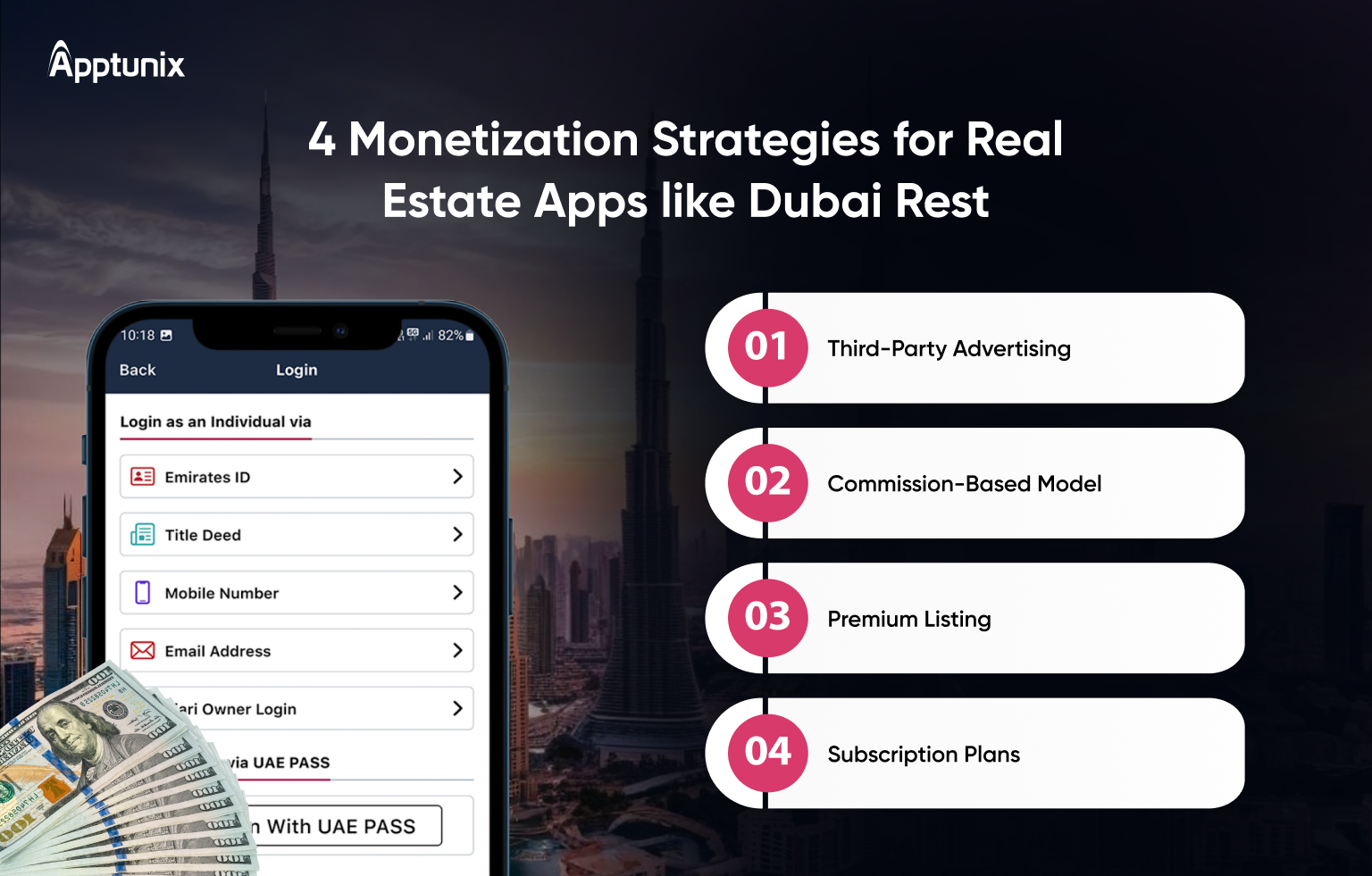 How Dubai Rest Like App Make Money?
