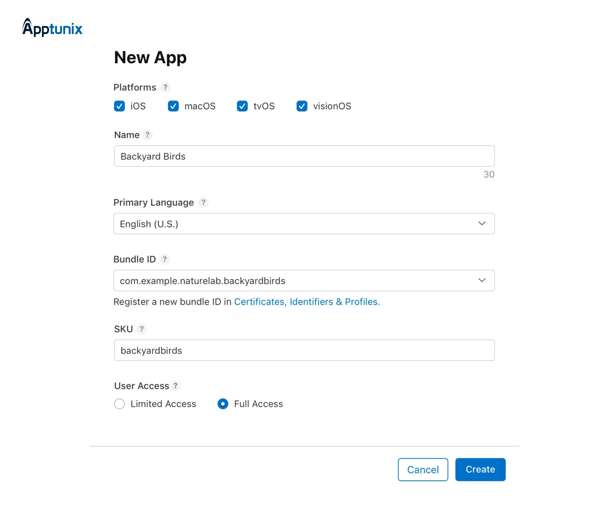 steps to put your app in the app store
