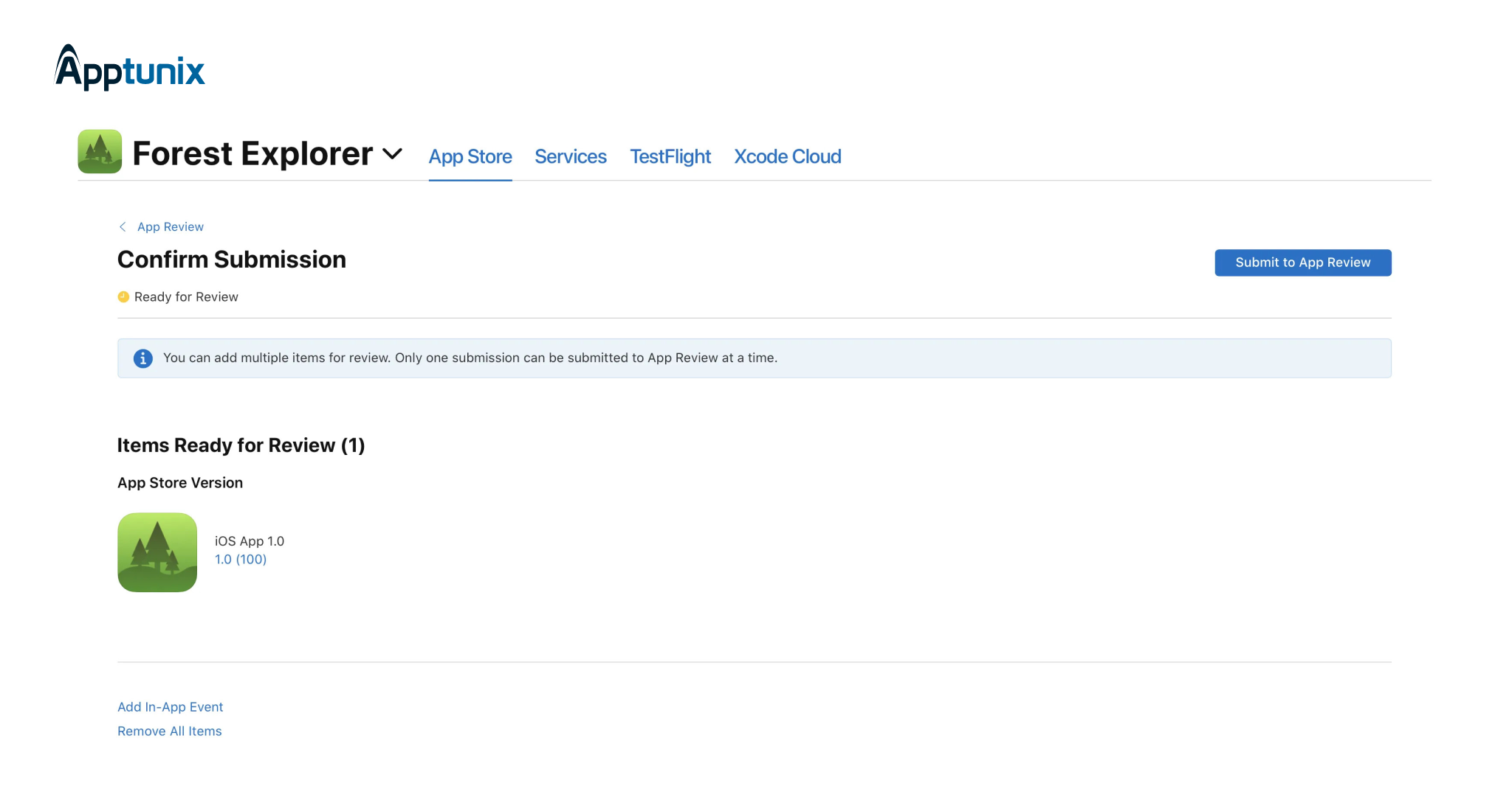 Steps to submit your app to app store