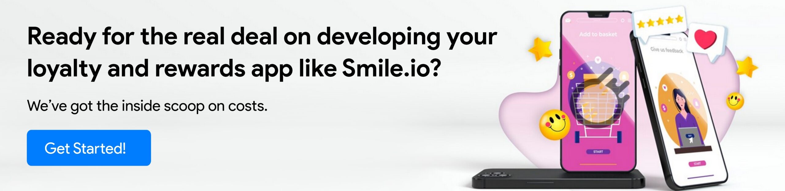 Smile like app development cost 