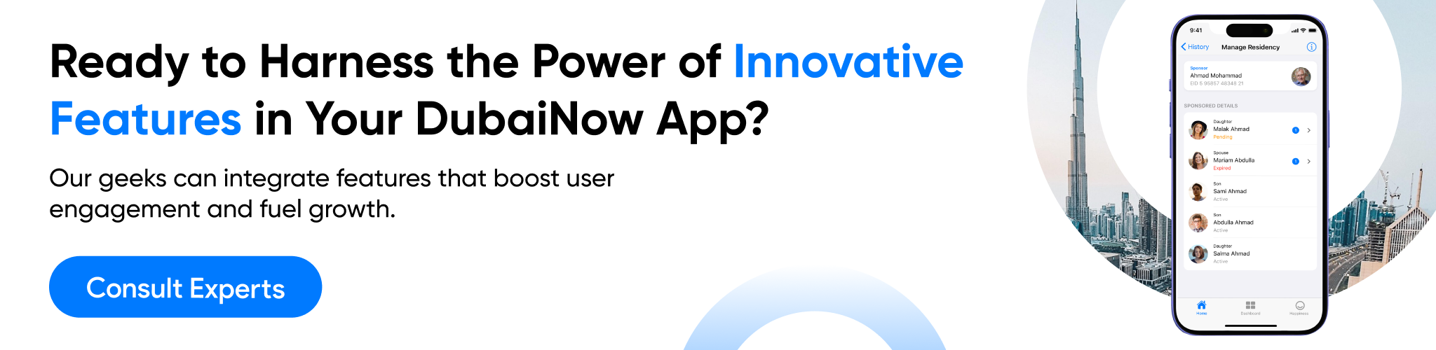 build an app like DubaiNow