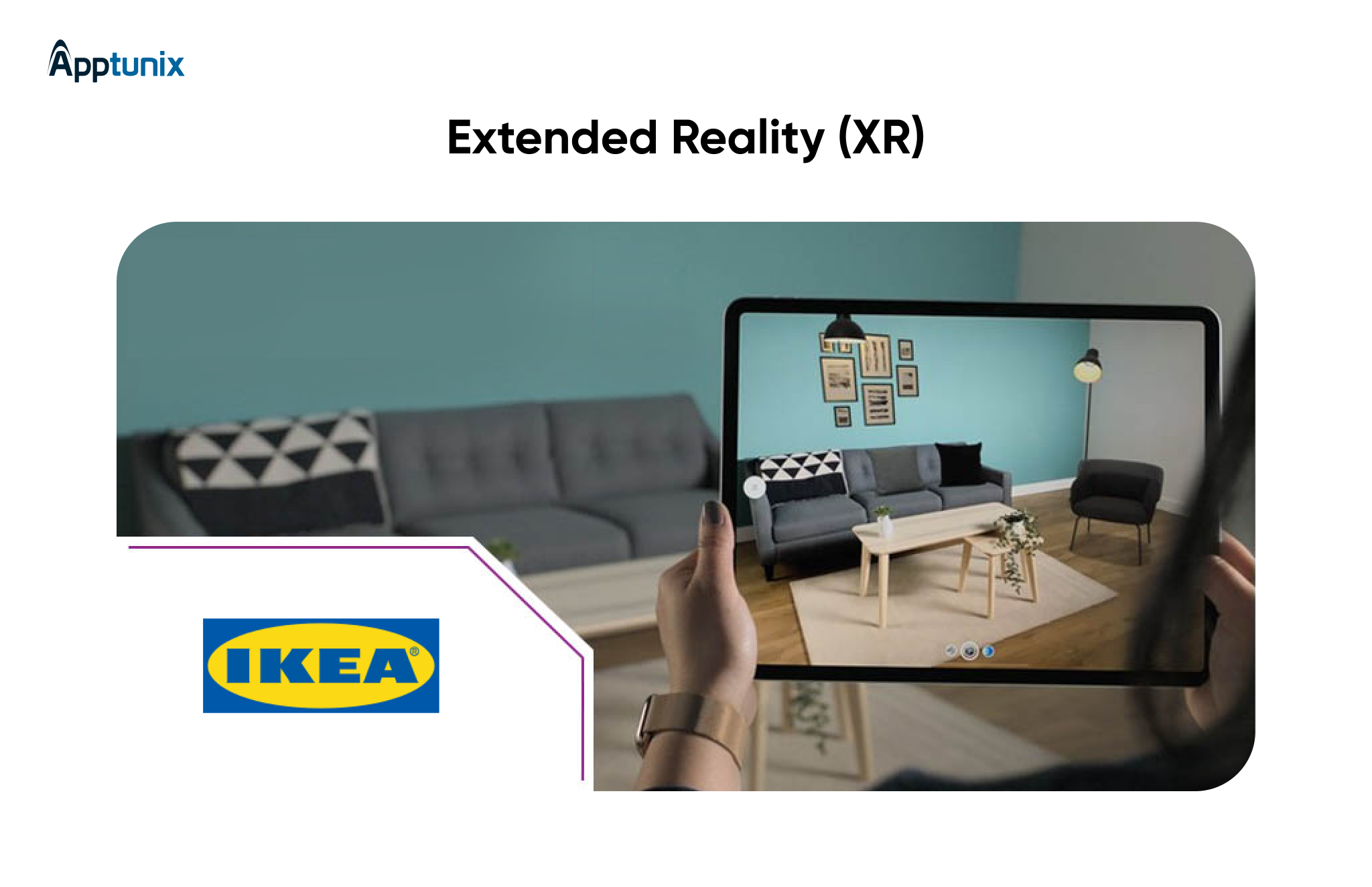 Example of Extended Reality (XR) ikea