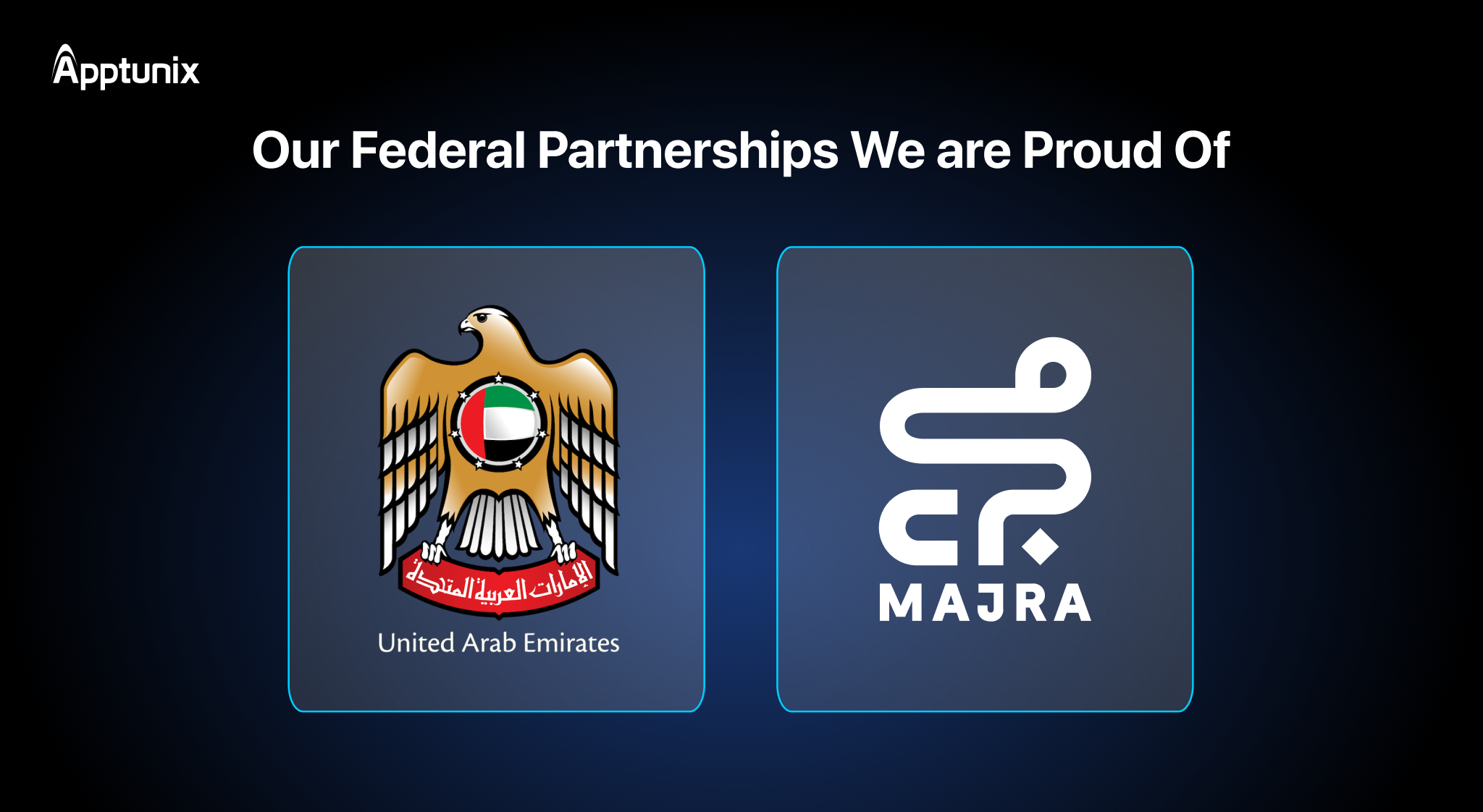 Federal partnerships of Apptunix
