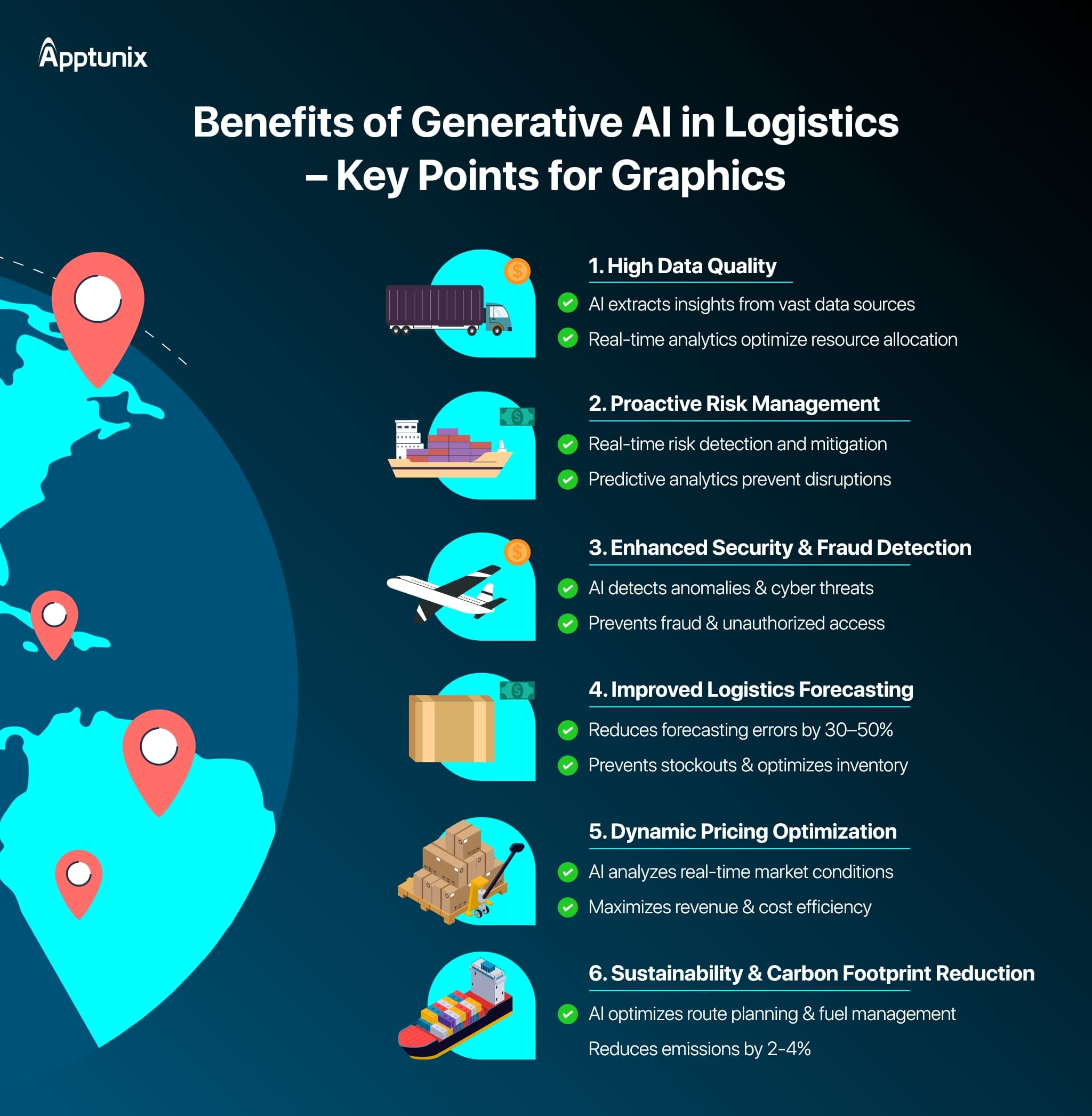 benefits of ai in logistics