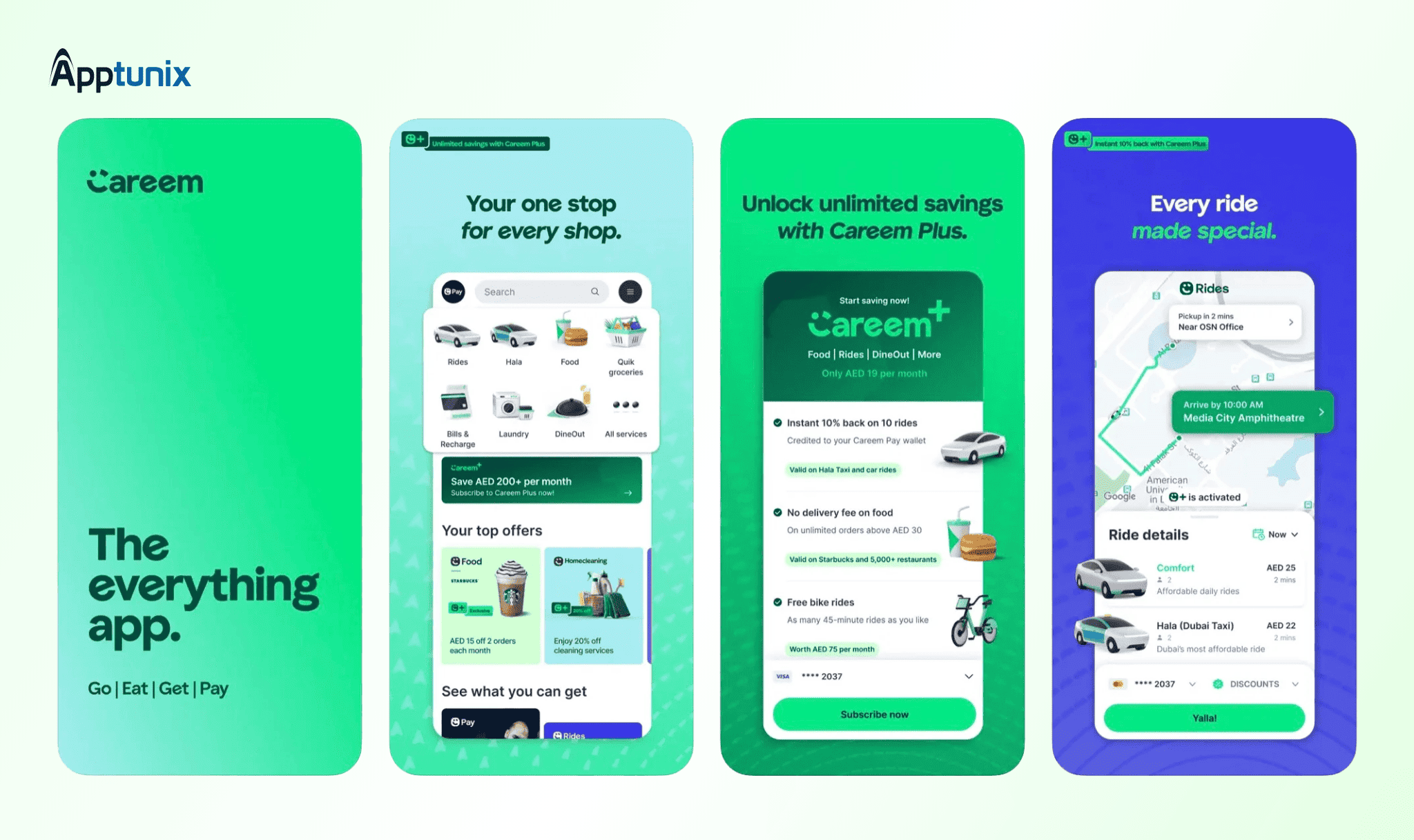 Cost of building super app like Careem