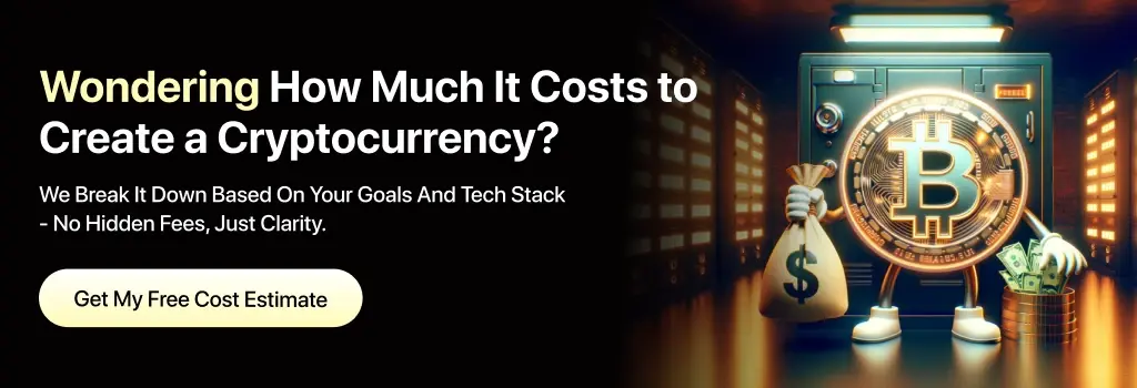 Cryptocurrency development cost
