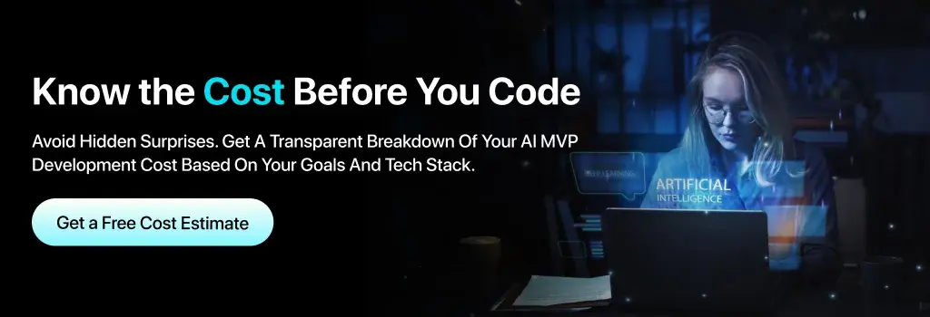 AI MVP development cost