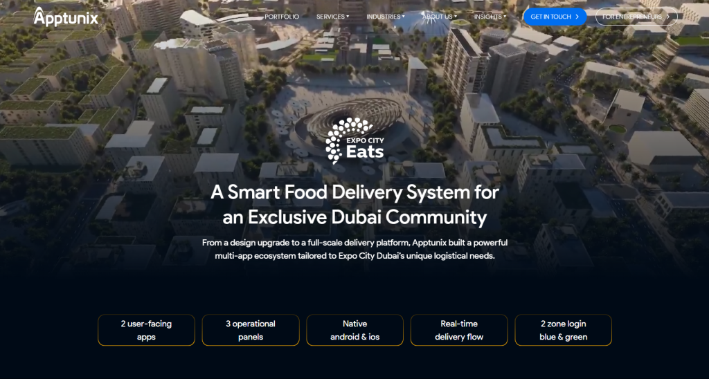 Apptunix portfolio case study