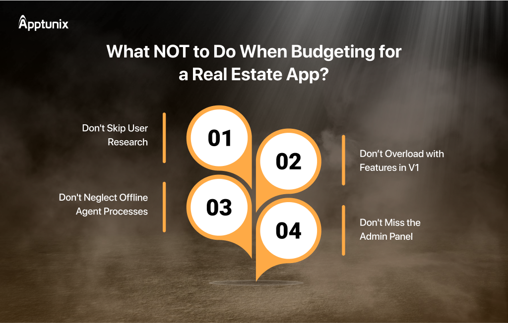 How to make a budget to develop a real estate app