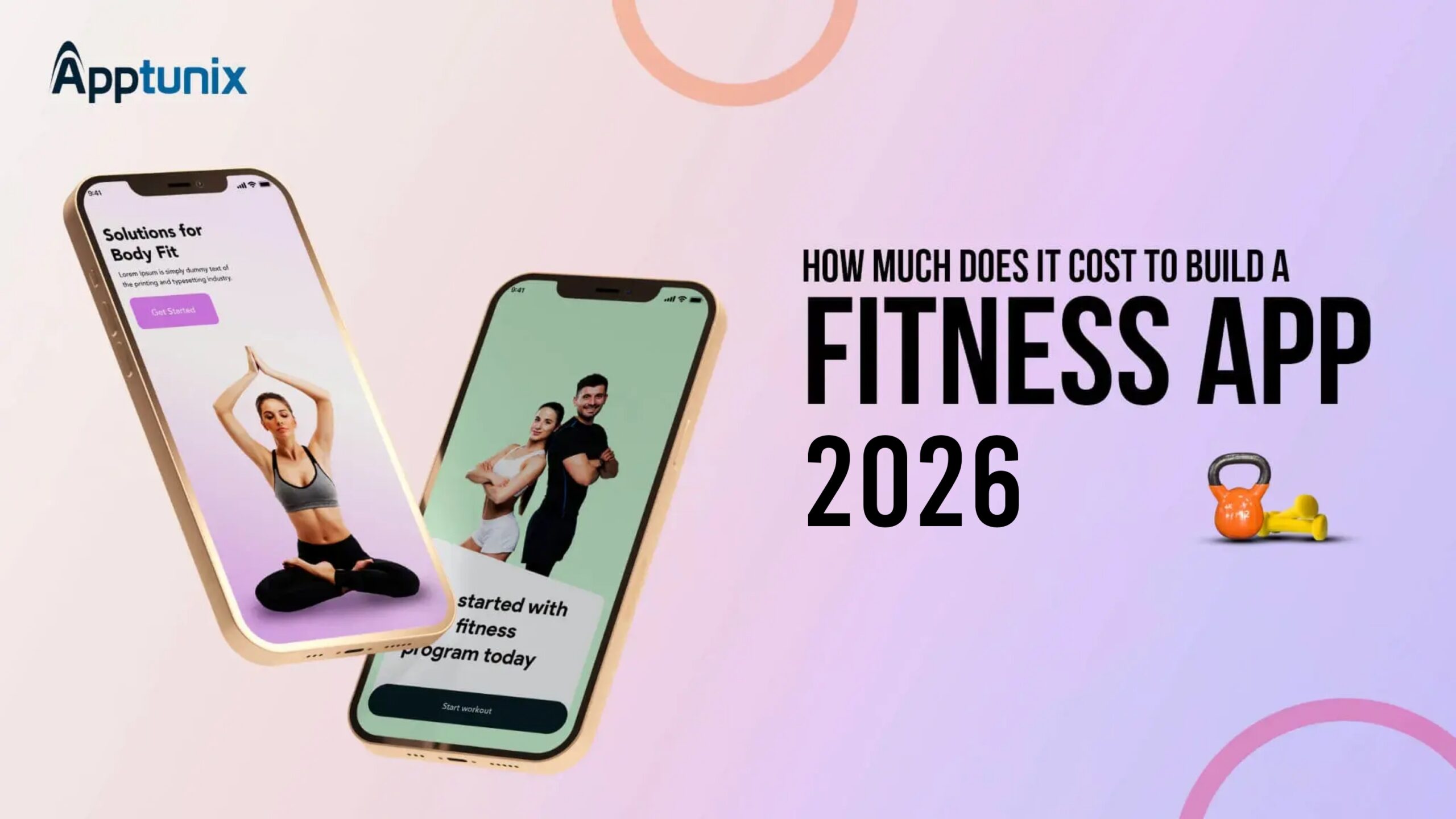 fitness app development cost