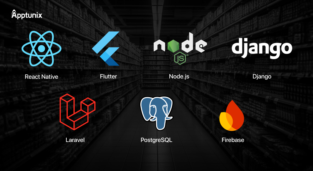 Tech stack to build a marketplace app 