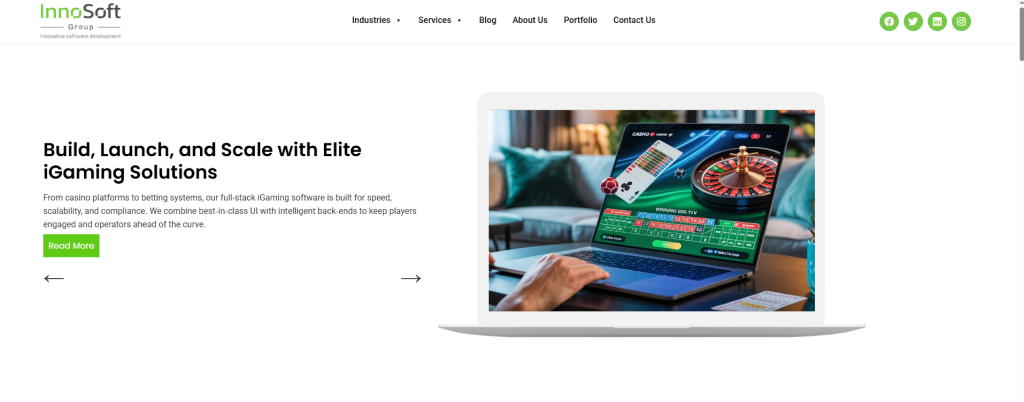 Innosoft Group Sports Betting App Development Company