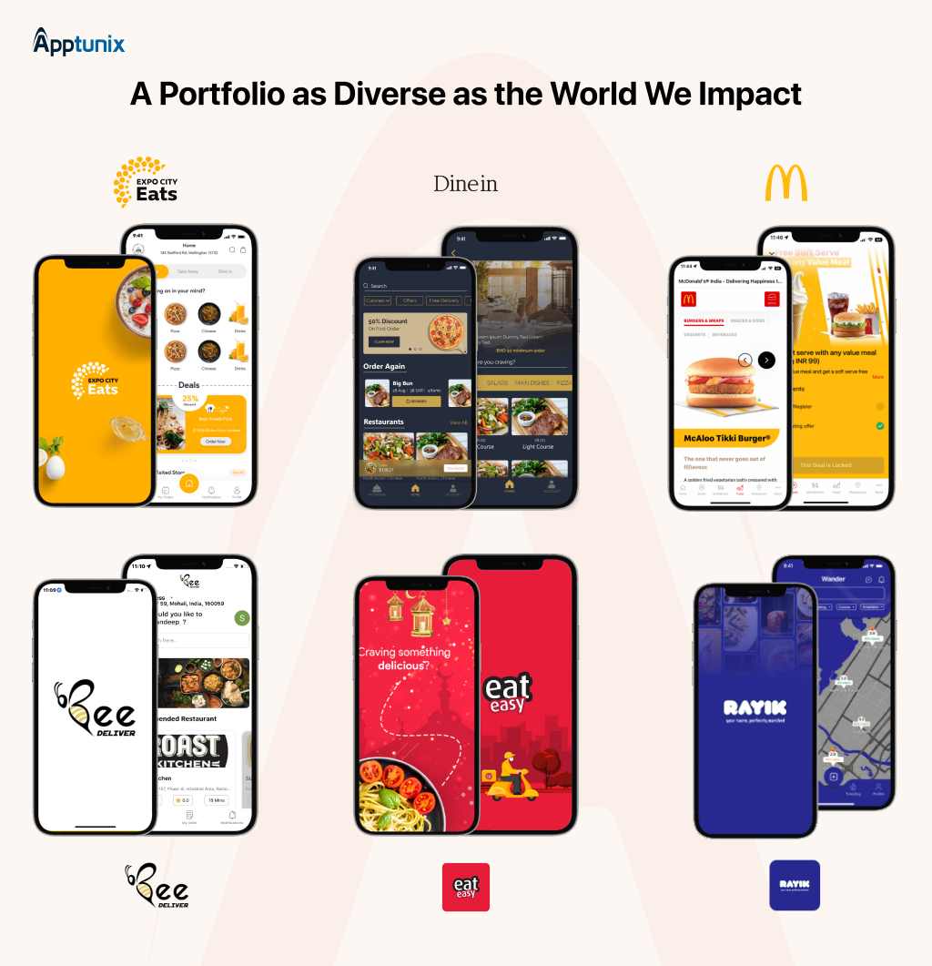 Food delivery app development company