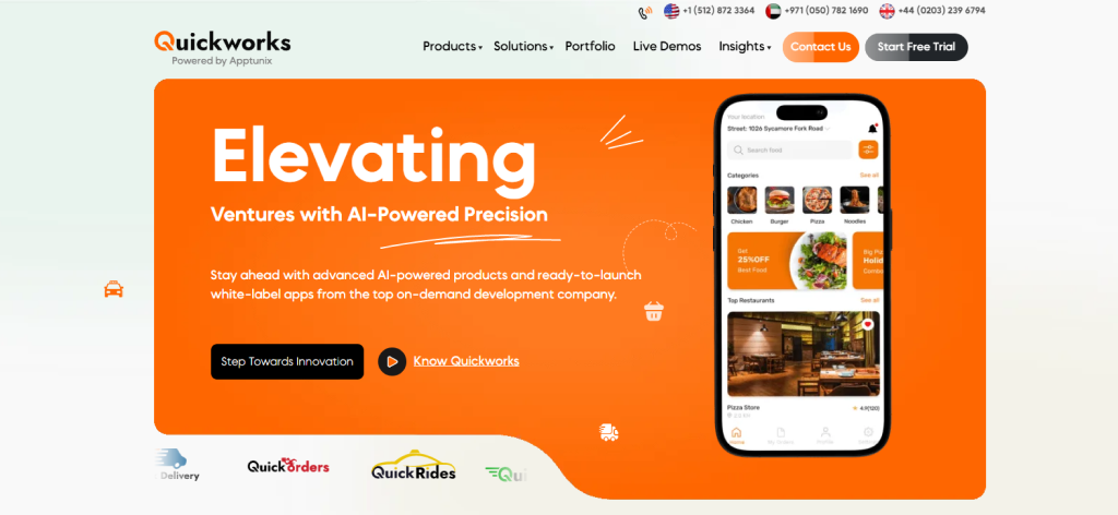 Quickworks: best on-demand grocery app development company