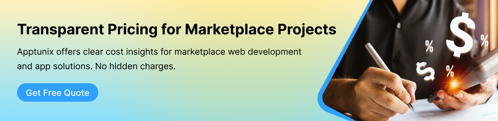 marketplace app development cost