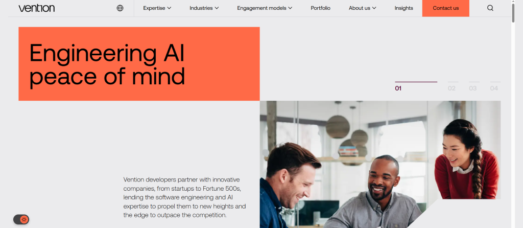 Vention: the best AI developers in london