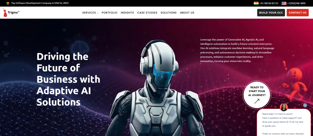 Trigma: top-notch AI development company in london