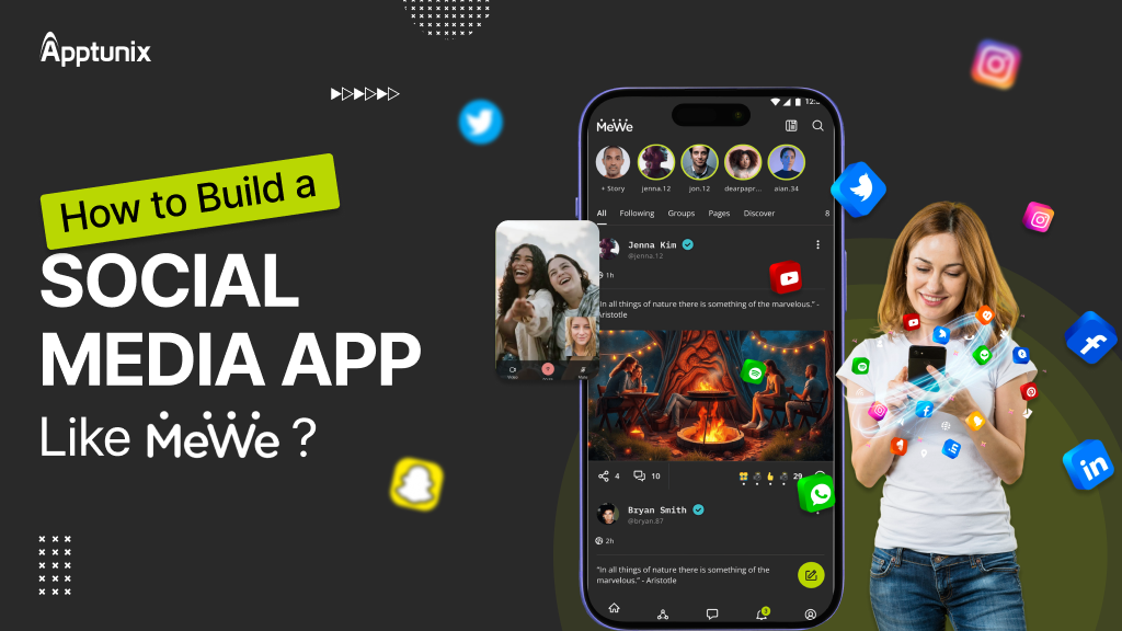 How to Build a Social Media App Like MeWe?