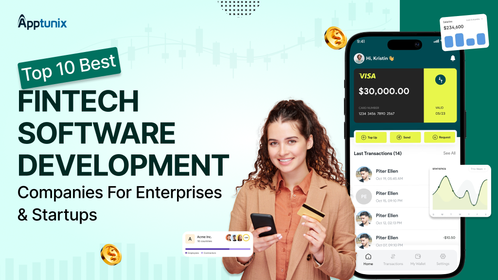 Top 10 Best Fintech Software Development Companies For Enterprises & Startups