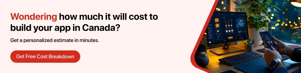 cost to build app in Canada